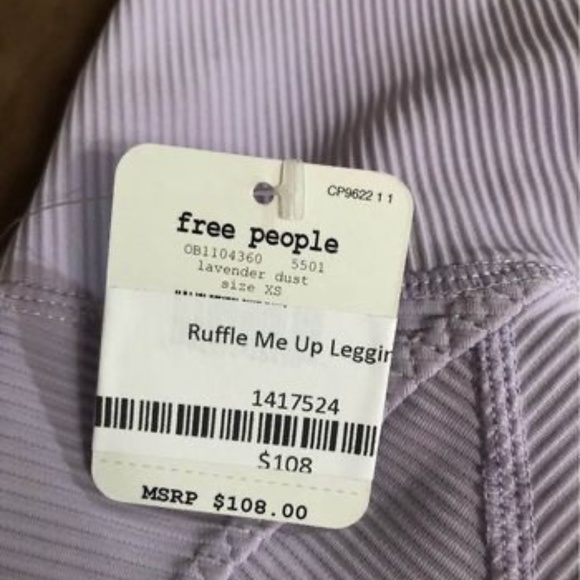 Free People ruffle me up leggings - Picture 4 of 4